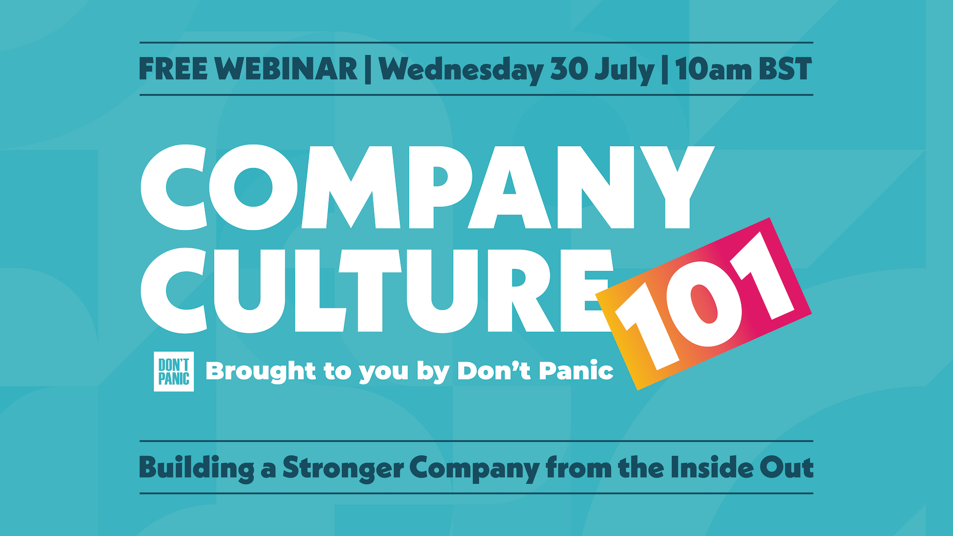Image: Join Our FREE Company Culture 101 Webinar!